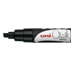 Uni Ball - Chalk PWE-8K, Marker a gesso con punta a cuneo