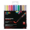Uni Posca - PCF-350, Set da 10 Brush Marker
