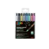 Uni Posca - PC-1MR, Set da 8 marker in colori metallici