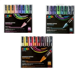 Uni Posca - PC-5M, Set di marker assortiti