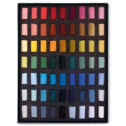 Unison - Pastelli soft, Set da 63 mezzi pastelli