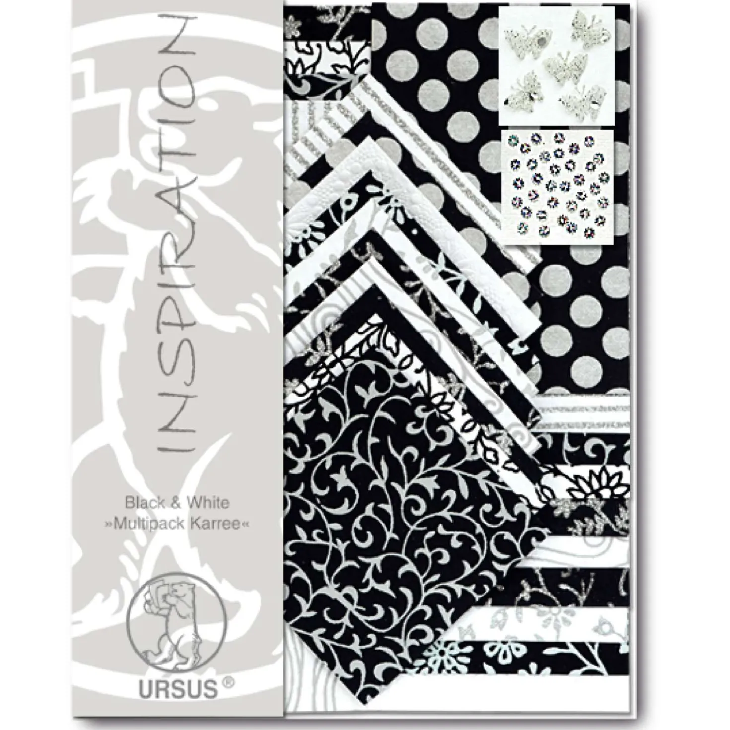 Ursus - Black & White, Set di carta naturale
