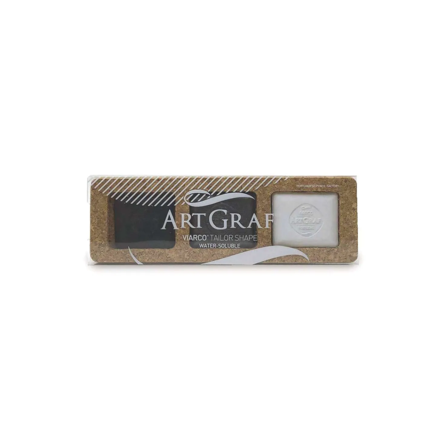 Viarco - Art Graf, Set monocromatico di gessetti di grafite