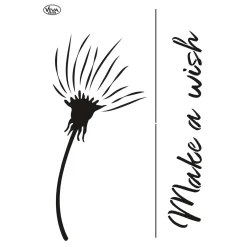 Viva Decor - Stencil per Blob Painting, Dente di leone