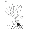 Viva Decor - Stencil per Blob Painting, Ragazza con palloncino