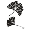 Viva Decor - Stencil universale, Motivo Ginkgo