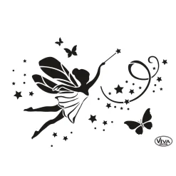 Viva Decor - Stencil universale, Fata