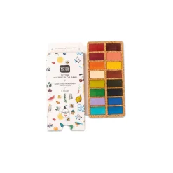 Viviva - Set di acquerelli in godet in colori primaverili