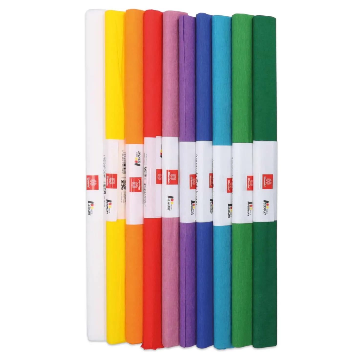 Werola - Aquarola, Assortimento di carta crespa