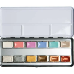White Nights - Set Metallic & Pastel con 12 godet interi