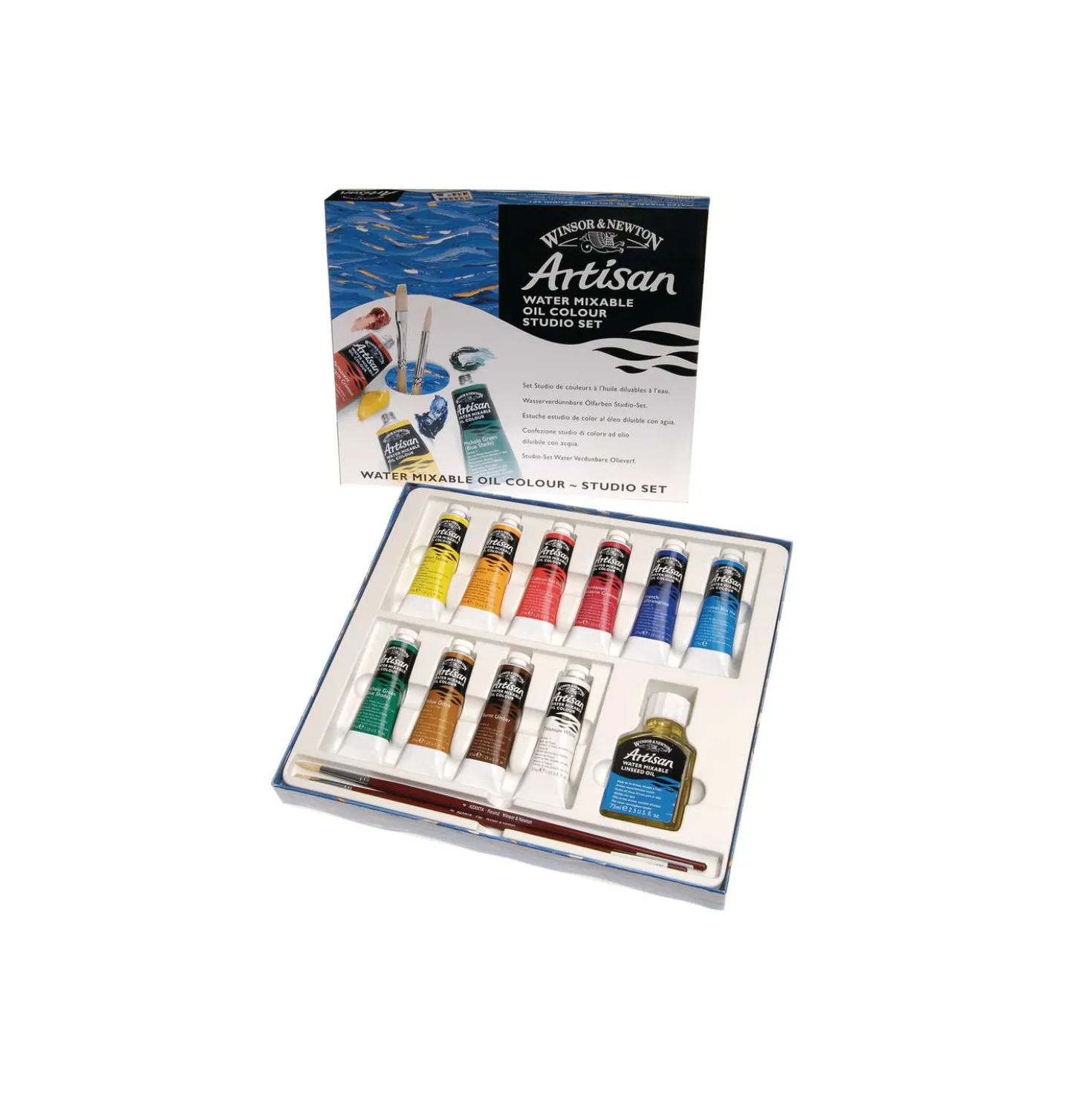 Winsor & Newton - Artisan, Set studio di colori ad olio acquerellabili