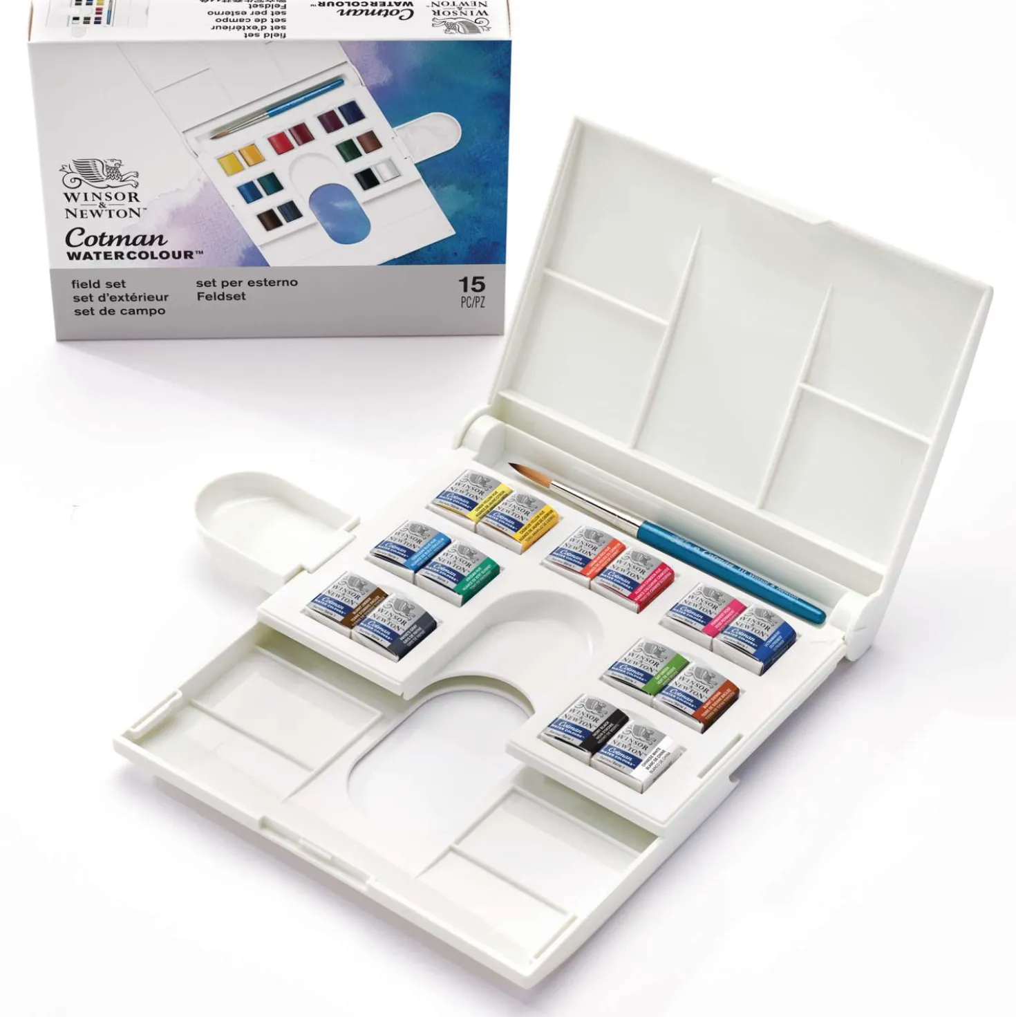 Winsor & Newton - Cotman Compact Set 14 1/2 godet