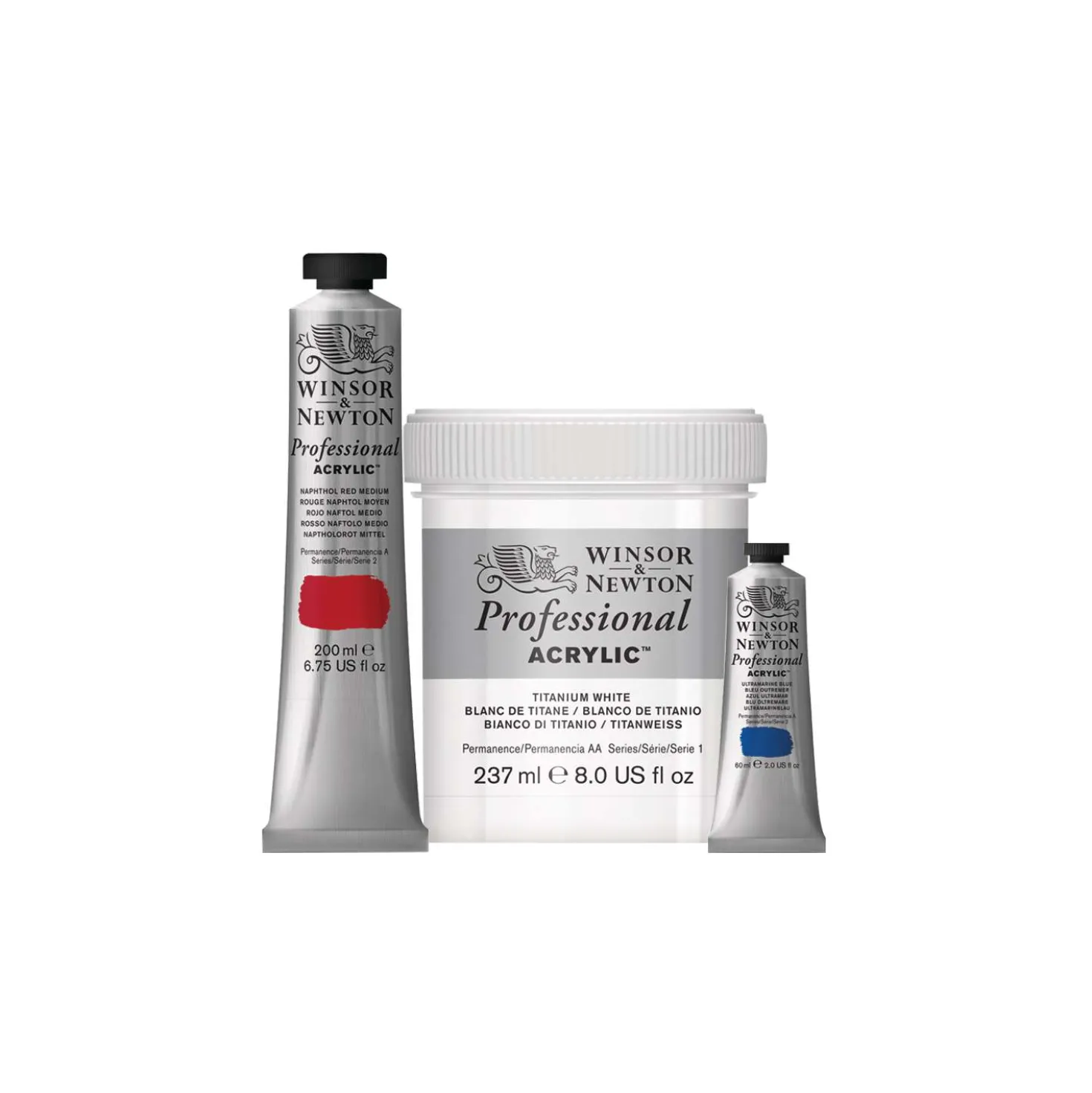 Winsor & Newton - Professional Acrylic, Colore acrilico extra fine