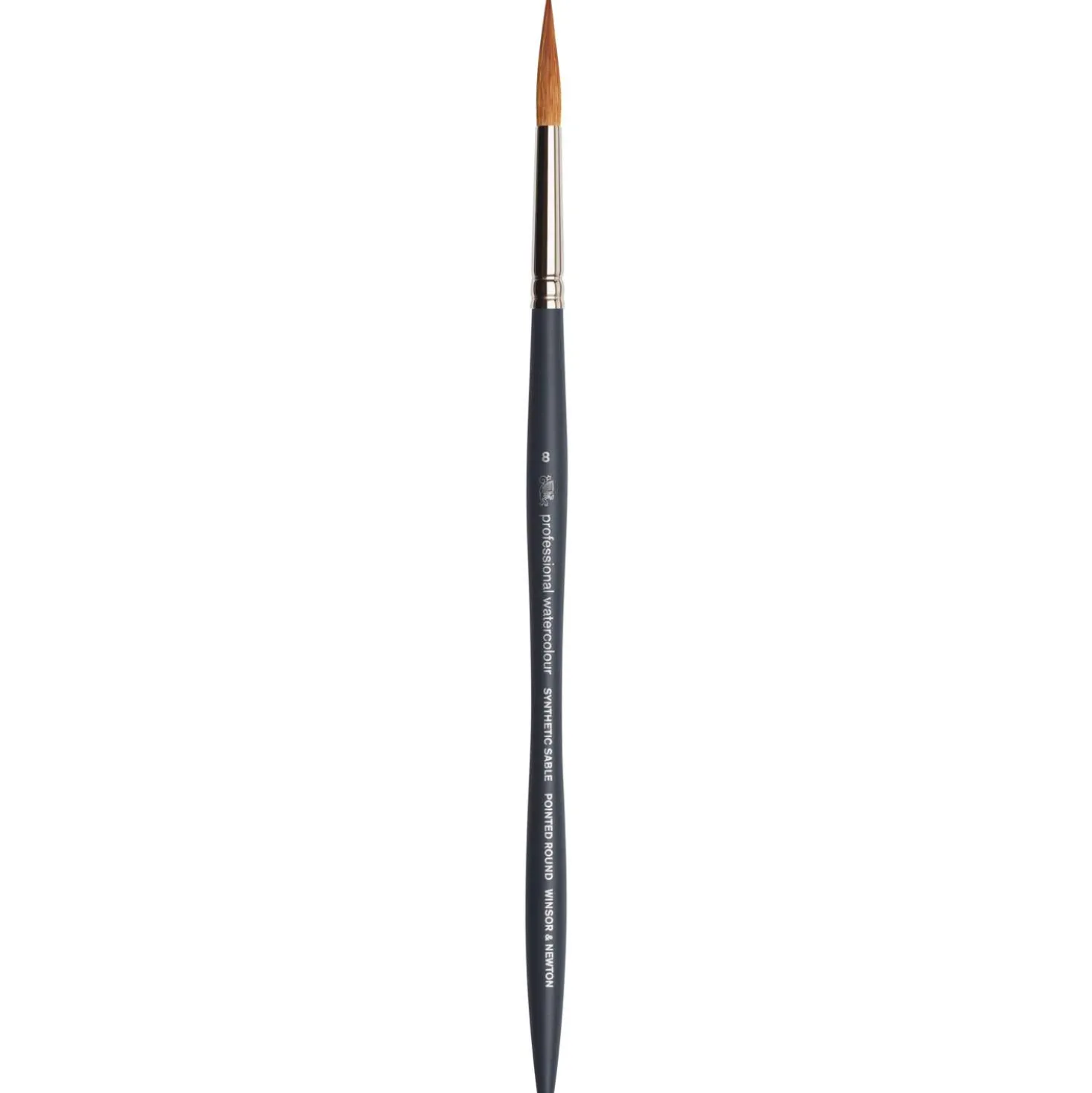Winsor & Newton - Professional, Pennello sintetico punta extra lunga per acquerello