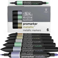 Winsor & Newton - Promarker Metallic, Set da 6