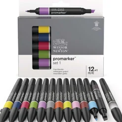 Winsor & Newton - Promarker, Set da 12+1