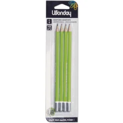 Wonday - Set di 4 matite HB